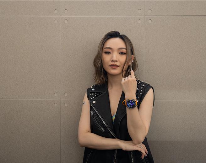 閻奕格7日出席品牌活動，擔任一日店長。（品牌提供）