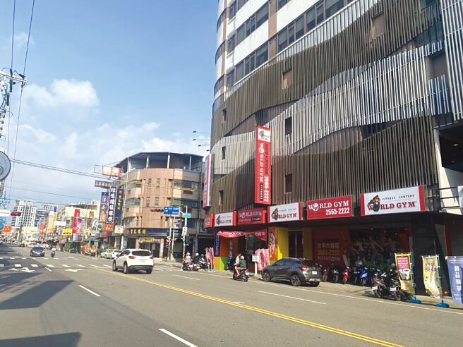 民生商圈是大雅區最熱鬧的商圈之一。  圖／業者提供