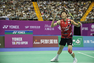 台北公开赛》「左手重炮」林俊易下一站林丹杯 要跟偶像学习