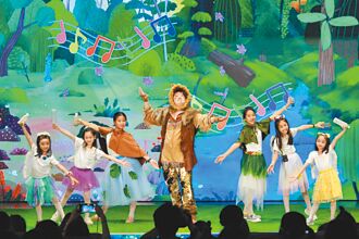 中國附醫親子日 音樂劇很環保