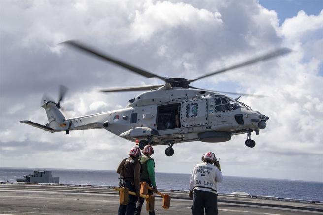 荷兰海军可望扩增NH90 NFH直升机机队阵容，强化海上巡逻、反潜、反舰与快速投射战力。（取自DVIDS网站）