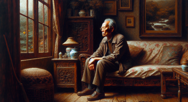 要一对儿女月给1万养到死，老父惨遭法官打脸，因为他的「条件不符」。（示意图、与本案无关／AI生成）