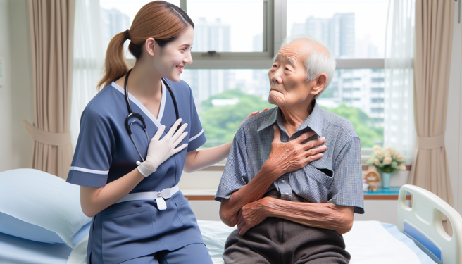 醫師白永嘉表示，7日晚上的小夜班有不少病患，其中一名70歲老伯對著護理師大吼。（圖／示意圖，AI生成圖）