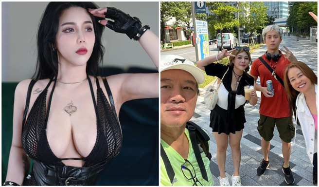 孙安佐身旁辣妹身分曝光，竟是他的网红表姐艾莉儿。（图／musy486  Instagram、狄莺脸书）