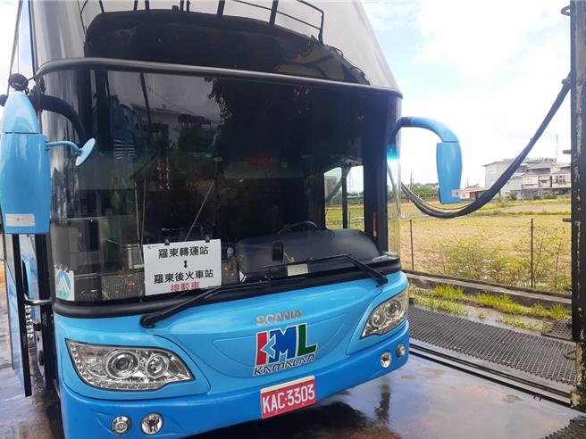 明（9日）起將啟動2站之間免費接駁機制，尖峰時段5到10分一班車，離峰15到20分，在8、9號月台上下車。（宜蘭縣政府提供／吳佩蓉宜蘭傳真）