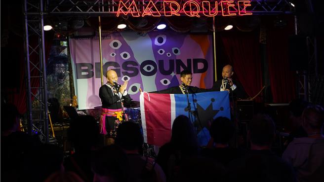 舒米恩亮相澳洲 BIGSOUND 音樂節。（米大創意提供）