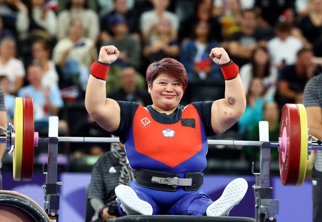 林資惠最後拿到第七名。(路透)