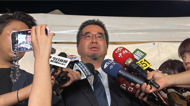 马英九基金会执行长萧旭岑。（杨亚璇摄）