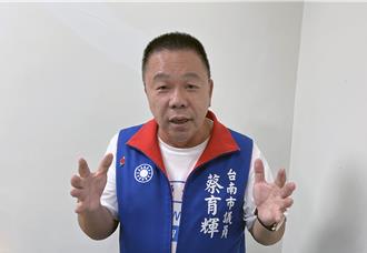 南市議員蔡淑惠被起訴   蔡育輝批執政黨鏟除異黨、打壓異己