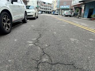台中大甲、外埔多處道路年久失修 爭取2千萬改善道路品質