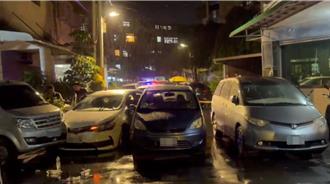 基警圍捕通緝犯開2槍　毒蟲鑽小巷撞車狼狽遭逮