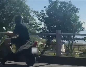 摸完就逃！海邊遛狗遇襲胸狼　礁溪警：人已到案說明