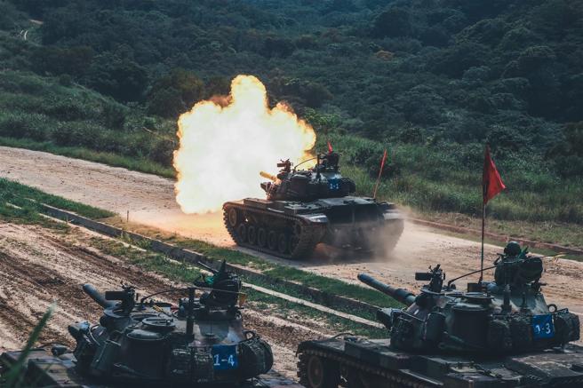  关指部联兵1营实施基地实弹射击训练，厚植防卫战力。（本报资料照片）