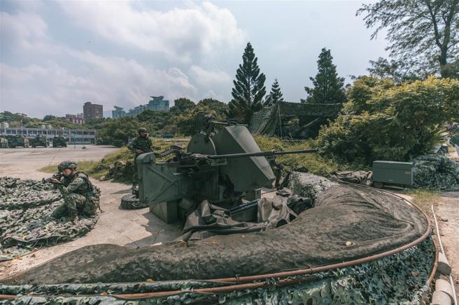  关指部联兵1营负有全时战备、固守淡水河道安全之任务。（记者陈彦陵摄）