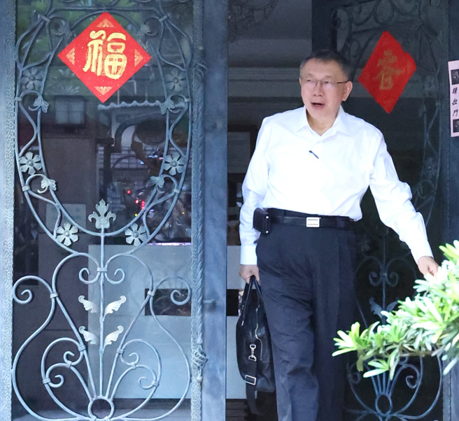 民眾党主席柯文哲。（资料照,陈俊吉摄）