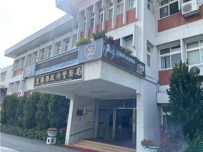 宜兰县警察局表示未收到书类。（吴佩蓉摄）