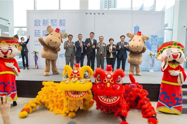 VOLVO高雄服務據點軟硬體升級重新開幕。圖／業者提供