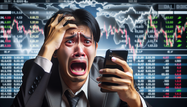 台塑股价持续走低，许多投资人无法接受。（图／AI合成）