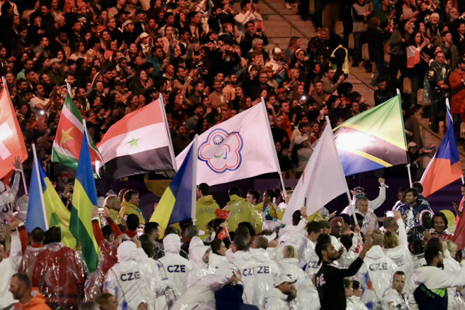 巴黎帕運閉幕典禮在法蘭西體育場舉行。(照片/教育部體育署提供)