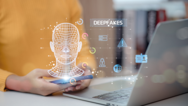 韩国国防部9日称，该部工作小组调查发现，韩国军队内部有24名「Deepfake」（深度偽造技术）的受害者。（示意图:shutterstock/达志）