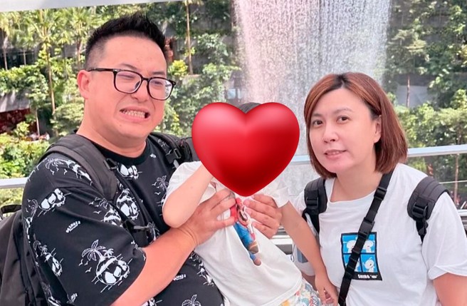 网红「默森夫妻」的丈夫安森（左）遭遇车祸，目前仍在加护病房，尚未脱离险境。（图／FB默森夫妻）