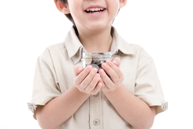 南韓學齡前兒童接受巨額股票贈與的情況增多。（示意圖：shutterstock/達志）