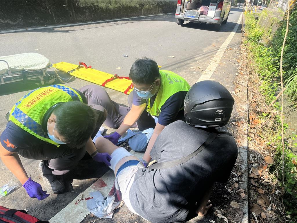 暨大生桃米巷車禍骨盆腔破裂 議員會勘要求擴路改善