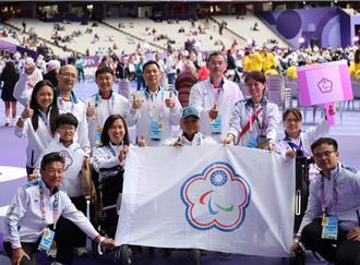 為帕運選手喝采  蕭美琴：讓世界看見台灣的勇氣與實力