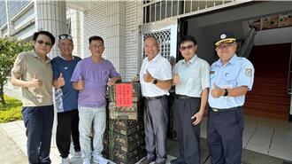 金門熱心企業主攜手議員捐物資 助監獄收容人消暑穩定囚情