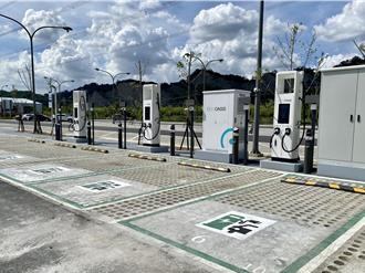 國道服務區建154格充電車位 全面啟動供4大服務