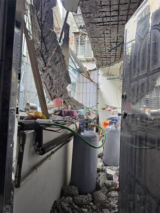 三重海砂屋天花板崩落砸傷6旬婦 工務局擬強制住戶搬走