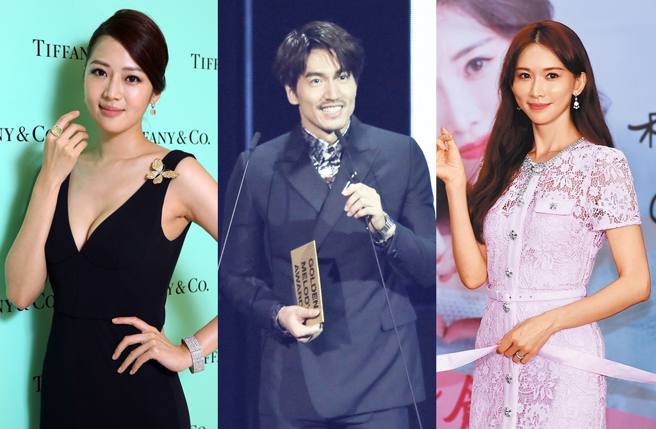 言承旭曾与林志玲（右）、张熙恩传绯闻。（图／中时资料照）