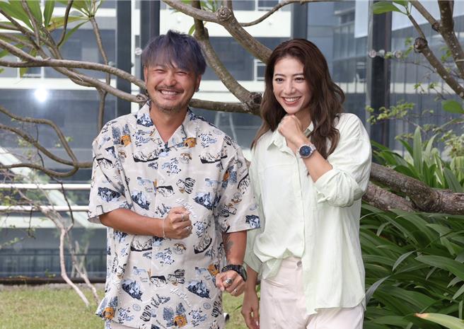 KID（左）、瑞玛席丹每次见面都斗嘴斗不停。（池宗玲摄）