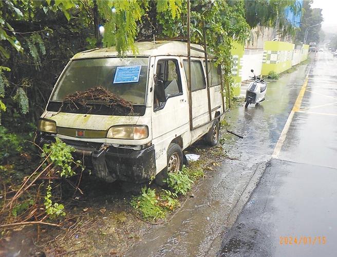 交通部公路局統計，每年約有16萬輛汽機車停駛。示意圖。（新北市環保局提供／陳慰慈新北傳真）