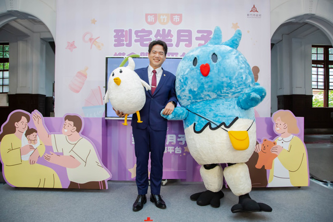 代理市长邱臣远打造竹市成为年轻一代「愿婚、敢生、乐养」的幸福城市。(图/新竹市政府提供)