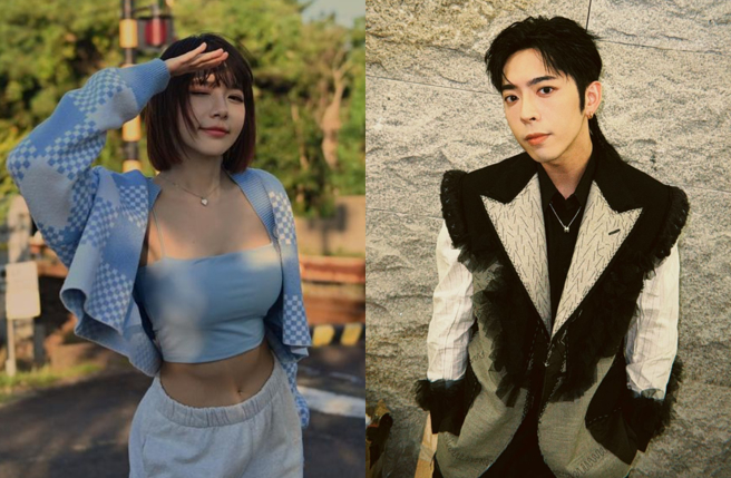 林明祯、吕爵安爆有新恋情。（图／IG@minchen333、edanlui）