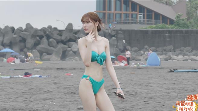 成大校花罗佩恩的身材很好。（TVBS提供）