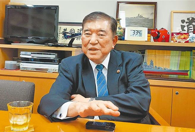 日本自民黨前幹事長石破茂。（路透）