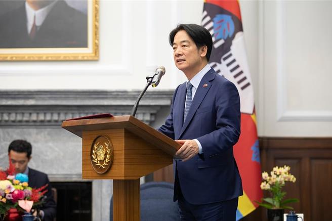 賴清德總統(資料照片，總統府提供)