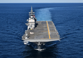 F-35戰機和航母合體 美麻吉要在加州外海試身手