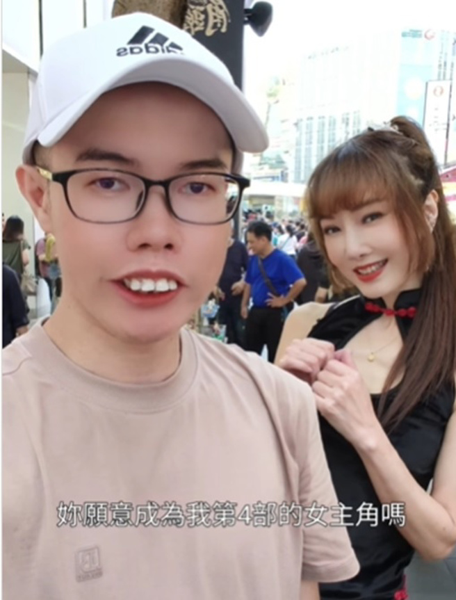 胡文英近期频频与邓佳华合体拍片。（图／翻摄自邓佳华 IG）