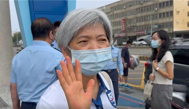 謝沛勳的母親謝謝外界關心。（民眾提供／李京昇台中傳真）