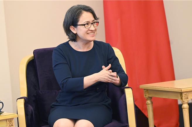 萧美琴(资料照片，总统府提供)