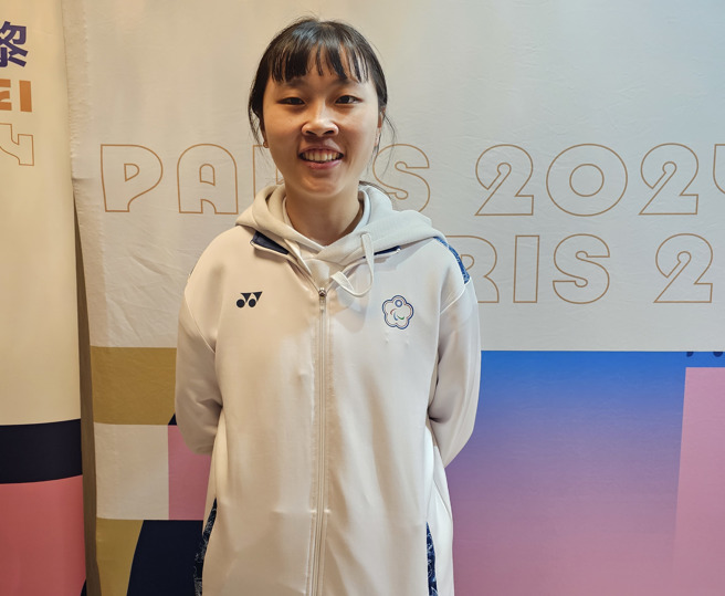 田晓雯在2024巴黎帕运桌球获得1银1铜，是奖牌收穫最丰富的选手。（陈筱琳摄）