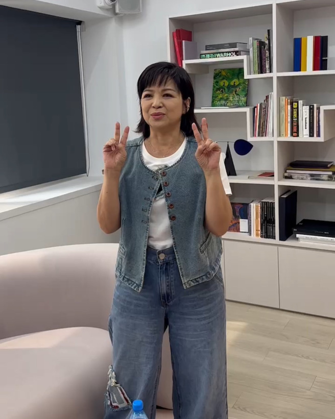 杨贵媚很高兴被评审看见。（李承阳摄影）