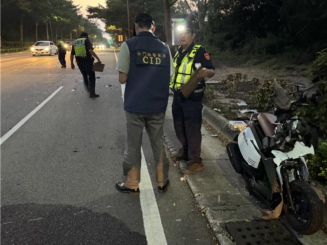 肇事责任警方目前正在查证中。（于家麒摄）