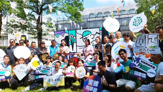 雲林縣府文觀處11日舉行記者主題市集說明會。（周麗蘭攝）