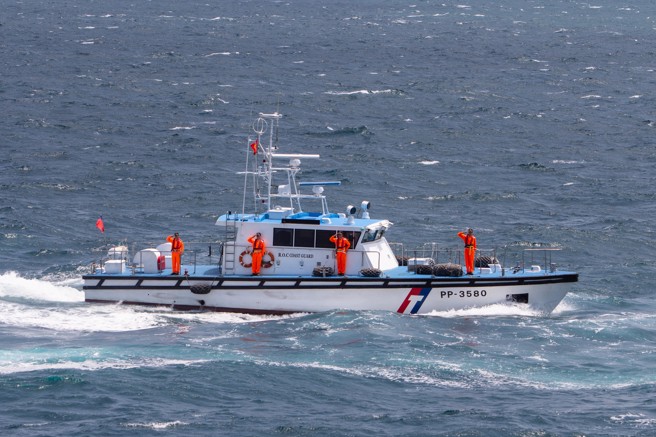 海巡艇PP3580（35噸）。（海巡署網站）