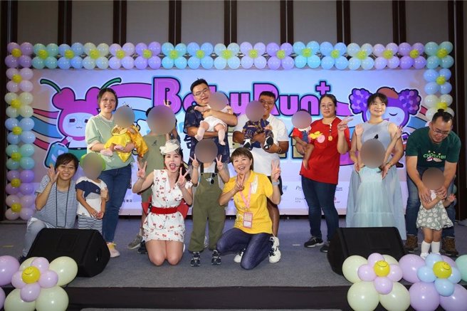 Babyhome举办高雄最大规模宝宝走秀暨运动会吸引超过600位0-5岁潮宝参加。（主办单位提供）