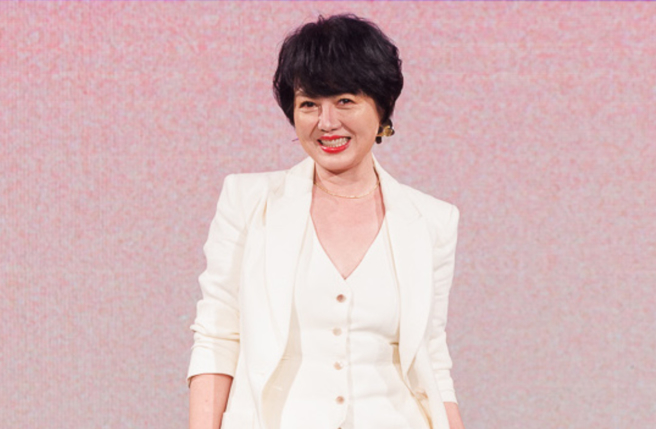 苗可丽凭藉《黄金夜总会》入围「综艺节目主持人奖」。（图／中时资料照）